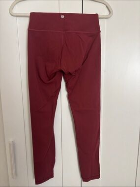 lululemon athletica Women’s 25” Deep Wine Leggings